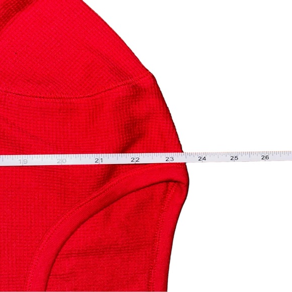 Old Navy Long Sleeve Cotton T-Shirt In Red - Picture 4 of 5